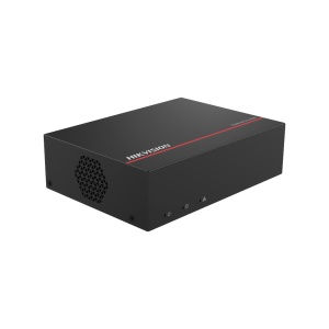 Hikvision DVR 5n1 gama Value - 1 CH HDTVI / HDCVI / AHD / CVBS - 1 canal IP 1080p - Resolução máxima de entrada 1080p - eSSD integrado 330 GB | Baixo consumo de energia - Áudio por cabo coaxial | MD 2.0
