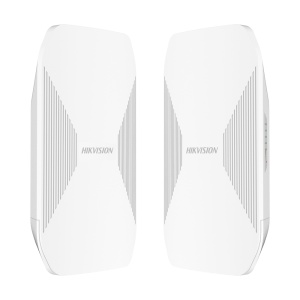 Hikvision - Ligação sem fios de até 5 Km - Frequência 5 GHz - Baseado em IEEE 802.11/a/n/ac - IP55, apto para exteriores - 2 unidades combinadas