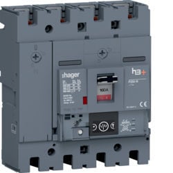 HNT161NR - Disjuntor P250 Energy 4P-4D 160A 40kA HAGER EAN:3250613141929