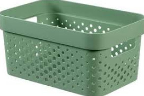 Infinity 4.5L Green Forest Basket