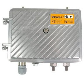 Intremeries 1200 Optical Receiver ... 1600NM "SC/APC" no c.rerito (1 Faser) mit Verstärker 2s: 40 ... 1006 MHz. OLC -Technologie (lokales Essen)