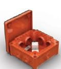 JSL Table box with 7xm20 m0 threaded inputs (Boxline) price per un.