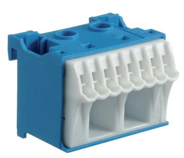 KR10N - Jonction neutre Borne 10 mm² Hager Ean: 4008190166359