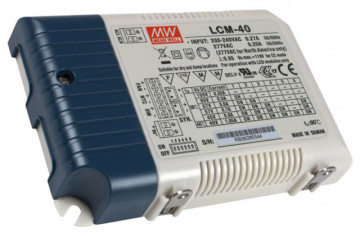 LCM 0/1-10V 209191.40 - Drive CC PROG. Dimable LED 0/1-10V 40W Mean Well 1un
