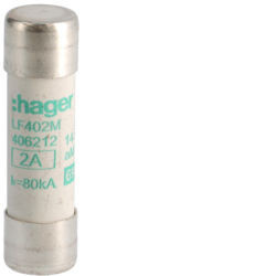 LF402m - Fuse 14x51 AM 2A 690V HAGER EAN: 3250614062124