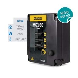 MC160 - Centre électronique 230VAC pour contrôler les rideaux de feu avec des moteurs 24VDC jusqu'à 300 W