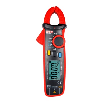 Mini-alicate amperimétrico - Medição DC e AC até 600V e 200A - Mede a resistência, frequência e capacitância - Alcance automático | Teste de diodo - True RMS | Buzzer de continuidade | NVC - Abertura da pinça de 17 mm