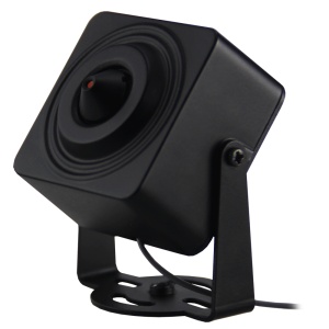 Mini Câmara IP AI EASY-P Pinhole - 4MP | Lente 3.7 mm - Microfone | WDR 120 dB - Instalação Plug &amp; Play - IA por humanos e/ou veículos - PoE | P2P
