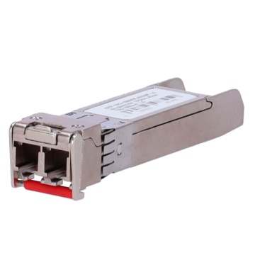 Módulo transceptor SFP+ padrão - Padrão de velocidade Ethernet 10GBASE-ER - Conector de tipo LC dúplex integrado - Distância operacional até 40Km - Comprimento de onda de 1550nm estável - Velocidade de transmissão de dados até 10Gbps