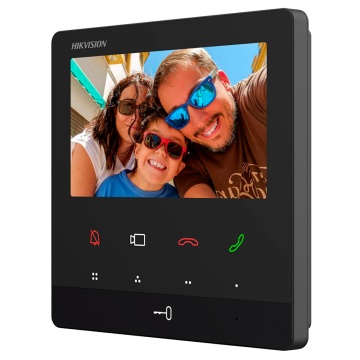 Monitor für Video-Gegensprechanlage – 4,3-Zoll-TFT-Touchscreen – Zwei-Wege-Audio – TCP/IP, WLAN, SIP – Oberflächenmontage