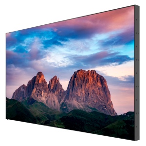 Monitor videowall 55" - Resolução FHD - Brilho 500 nit - Moldura 3,5 mm (A-A) - Funcionamento 24/7 - Orientação horizontal