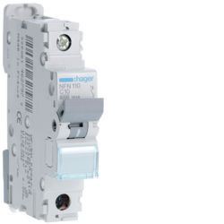 NFN110 - Breaker 1p 10a C 6/10ka 1m Hager Ean: 3250614627972