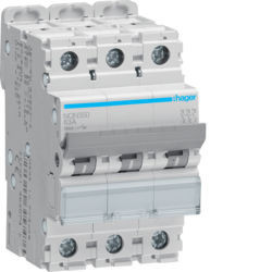 NQN350 - Breaker 3p 50a B 15ka 3m Hager Ean: 3250614645815