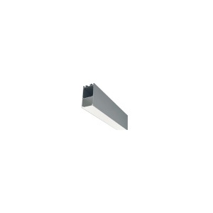 Oct008 -A - Prothecin aluminum profile 2mt anod. Gray