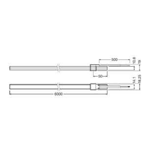 Osram Ledvance-4052899581685-geführte Bänder LFD400T-G1-830-06 43.20 W