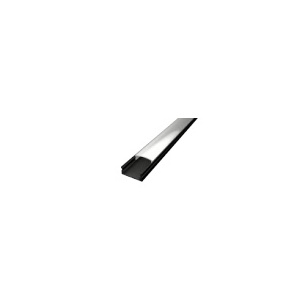 Out001 -B - Prigstint aluminum profile 2mt Black lacked