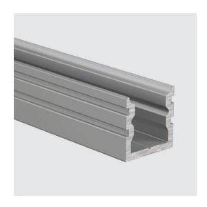 PENEDONO PFD0183 - Perfil alumbre. Saliente 9x9x2000mm Negro Té de hierbas PENEDONO 1un