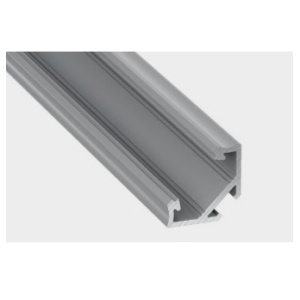Perfil alum. Linha Basic Canto 23,3x11,8x2000mm