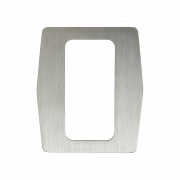 Personalisierte Stahlstahlplatten - Biometrischer Leser -Finish - Geeignet für ZK -F1200 -Leser - aus Edelstahl - Licht und elegantes Design - Einfache Installation