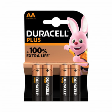 PILHA DURACELL PLUSPOWER LR06-AA BL4U