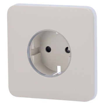 Protection avant pour le type de type fiche intelligent - Compatible avec AJ -outletcore -Smart - Power et consommation de consommation d'énergie LED - Tackness pour le contrôle manuel - LED de rétroaction - Couleur d'ostra