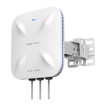 Reyee - AP Directional Wi -Fi 6 High Density - Frequency 2.4 and 5 GHz/160MHz Channel Width - Supports 802.11A/B/G/N/AC/AX - Transmission rate up to 6000 Mbps - Mu -Mimo 4x4 Antennas in 2.4GHz, 4x4 in 5GHZ