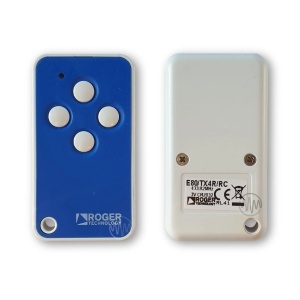 ROGER Comando/Emissor Quadricanal Rolling Code E80/TX4R/RC