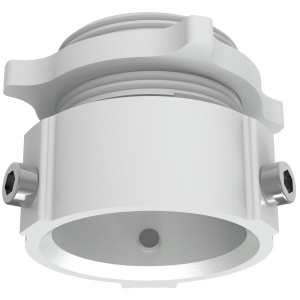 Rosca adaptadora - Para domes motorizadas - Liga de alumínio 6061 - Φ75 mm × 53 mm