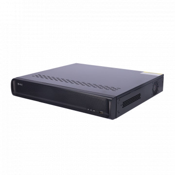 Safire Smart – NVR-Recorder für IP-Kameras der B2-Reihe. - 16-Kanal-PoE-Ports / H.265S-Komprimierung / 4HDD - Auflösung bis zu 12 Mpx / Bandbreite 160 Mbit/s - 4K HDMI und VGA / Fisheye-Entzerrung - Gesichtserkennung, Videometadaten