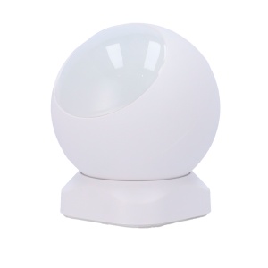 Sensor de deteção de movimento - ZigBee 3.0 - Sensor PIR com alcance até 8 metros - Amplo ângulo de deteção de 90° - Alimentação da bateria CR123A - Compatível com a aplicação BelaHome