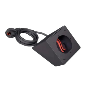 Shelly Wall Display Stand Black - Suporte de secretária - Compatibilidade con Shelly Wall Display / - Tomada UE / Carregador USB - Cor Branca