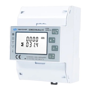 Smart Meter TBB - Trifásico | Bidirecional - Compatível com o inversor Riio SUN II - Montagem em carril DIN - Para sistemas trifásicos ligados à rede
