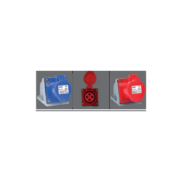 SOFLIGHT - FTI-115-6 - Wandsteckdose IP 44 3P+N+T 16A 400V
