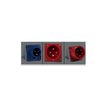 SOFLIGHT - FTI-5240-6 - Tomada Mural Macho IP 44 3P+T 32A 400V