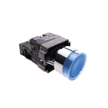 Soflight - SL -CPB01 -AA61 - Kunststoffdruckknopf M22 - 28,7 mm blau 1no