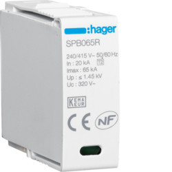 SPB065R - CART. Recharg L-N dans 20KA IMAX 65KA HAGER EAN: 3250615515377