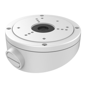 Suporte de teto inclinado - Apto para dome - Apto para uso no exterior - Cor branca 137 (φ) mm - Liga de alumínio