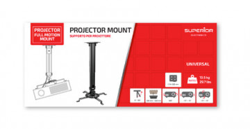 Support universel du projecteur complet - supérieur