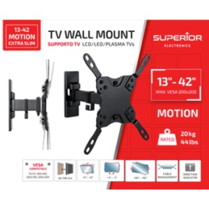 SUPSTV009 - Suporte TV “13-42 Full Motion Extra Slim”