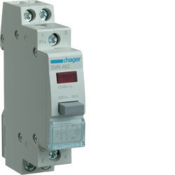 SVN462 - Bot. Presente. diablillo. 2NA+LED encarnar 12/48V HAGER Ean:3250615725547