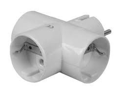 Tipla Schuko 2p+t