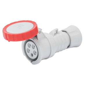 Tomada móvel, IP66/IP67/IP68/IP69, 3P+N+T, 16 A, 400 V, 6 h