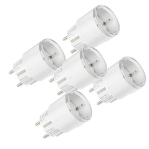 Tomada Shelly Plug S MTR Gen3 (Branca) - WiFi 2.4 GHz IEEE802.11 b/g/n / Bluetooth - Medidor de consumo - Suporta 220 - 230 V - Adequado para domótica de vivendas - Compatível com Alexa, Google e Apple