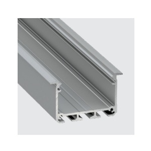 Topo Alumínio Silver P/Perfil INDIANA