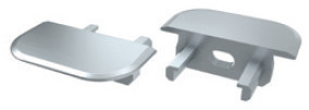 Topo Plastic. Silver P/Perfil TIPO Z