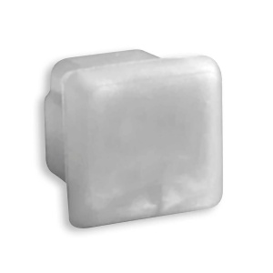 Topo s/ furo Plástico perfil CURUTÊLO Gris