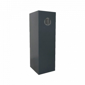 Totem for LPR - Suitable for various types of devices - Easy access to installation - Made of stainless steel - gray powder coating - fit for outer ip65
