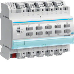 Tya610b - actor bin./est. 10 channels 10a knx-s hager ean: 3250616059771