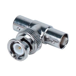Type de connecteur Safire " T & quot; - BNC mâle - 2 bnc femelle - 30 mm (FO) - 10 mm (AN) - 10 g