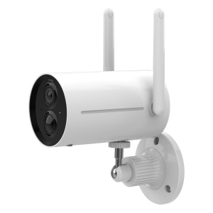 VicoHome Exterior 3Mpx Wifi a batería - Sensor PIR / Detección inteligente IA (nube) - Batería 5200 mAh / Hasta 5 meses de autonomía - Lente 2.8 mm 136º / IR 7m + LED Blanco - Audio bidireccional / Ranura MicroSD 128 GB - App VicoHome y Cloud / IP65
